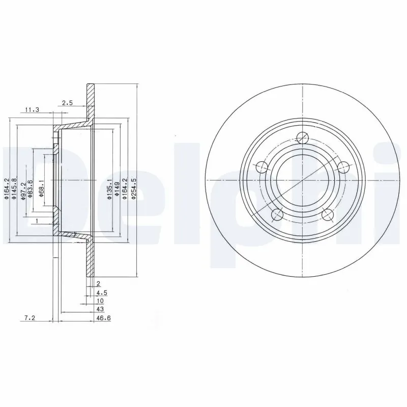 DELPHI BG3672