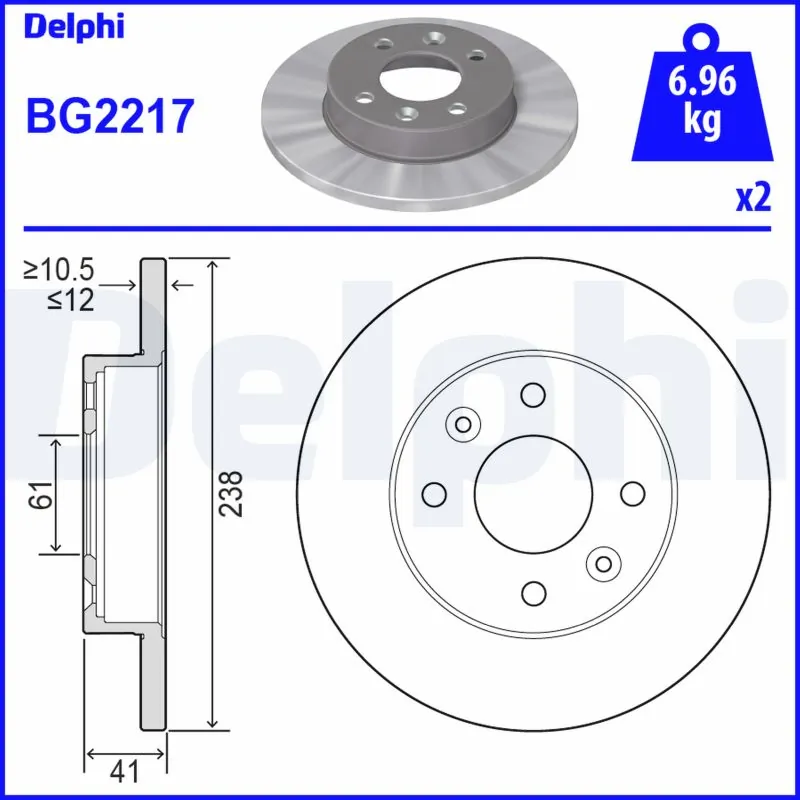 DELPHI BG2217