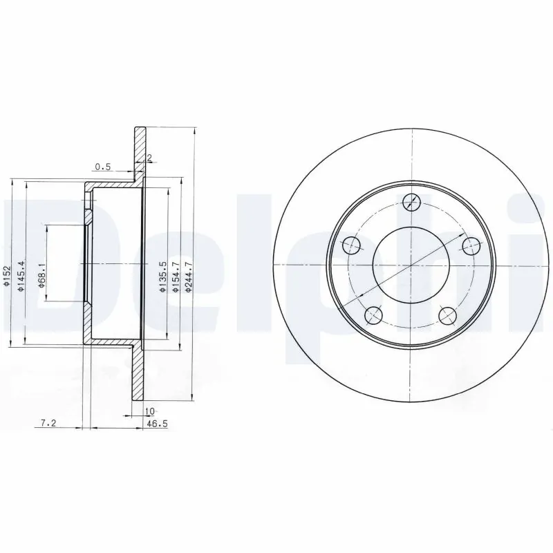 DELPHI BG3382
