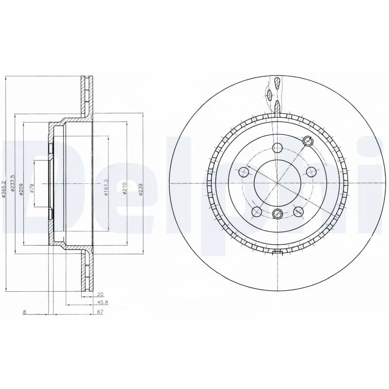 DELPHI BG9080C