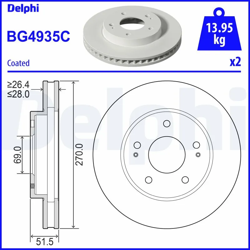DELPHI BG4935C