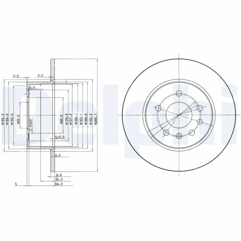 DELPHI BG3274