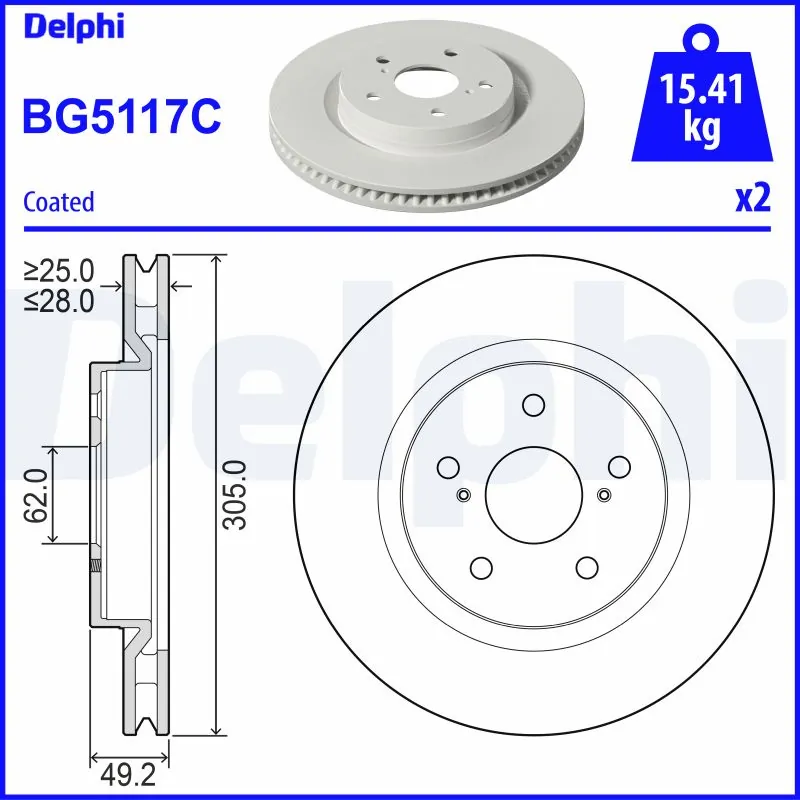 DELPHI BG5117C