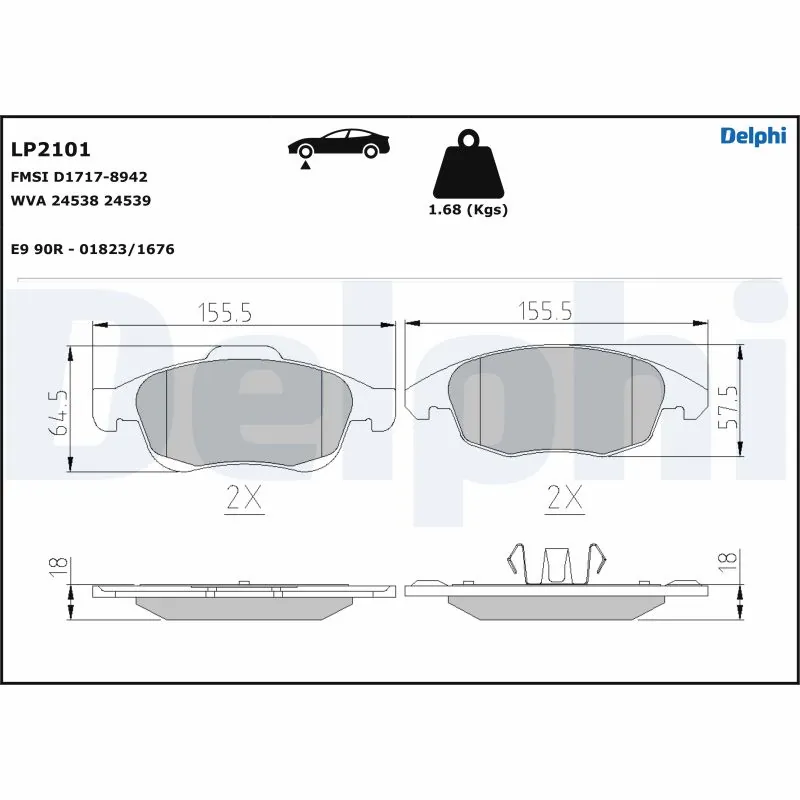 DELPHI LP2101