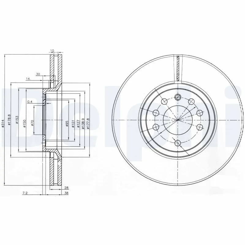 DELPHI BG3973