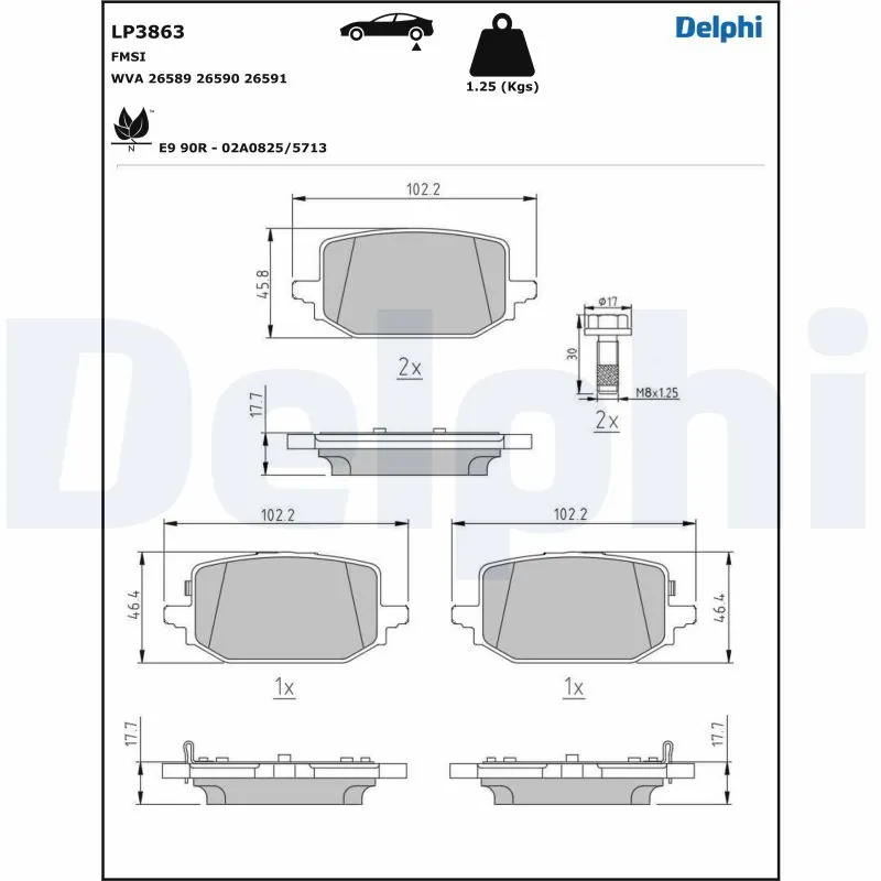 DELPHI LP3863
