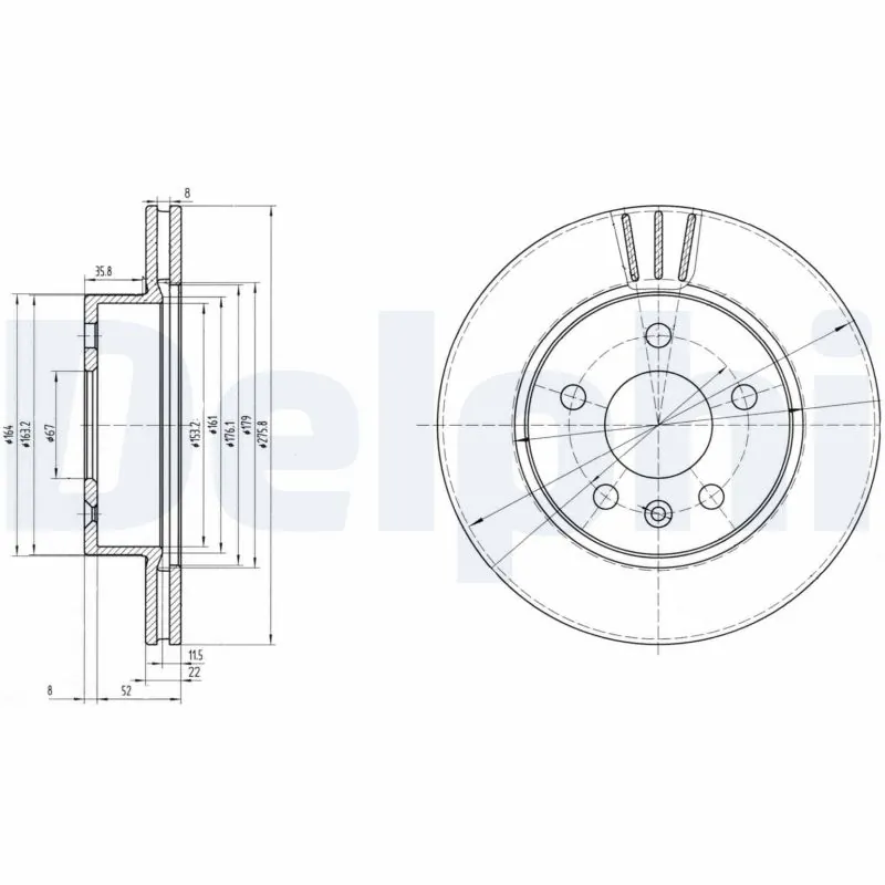 DELPHI BG3296
