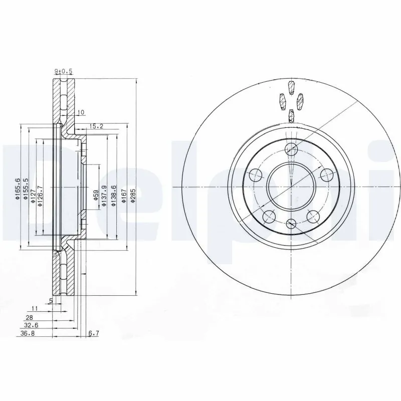 DELPHI BG3740