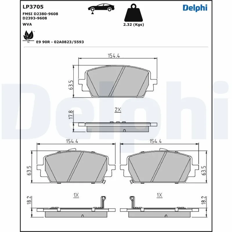 DELPHI LP3705