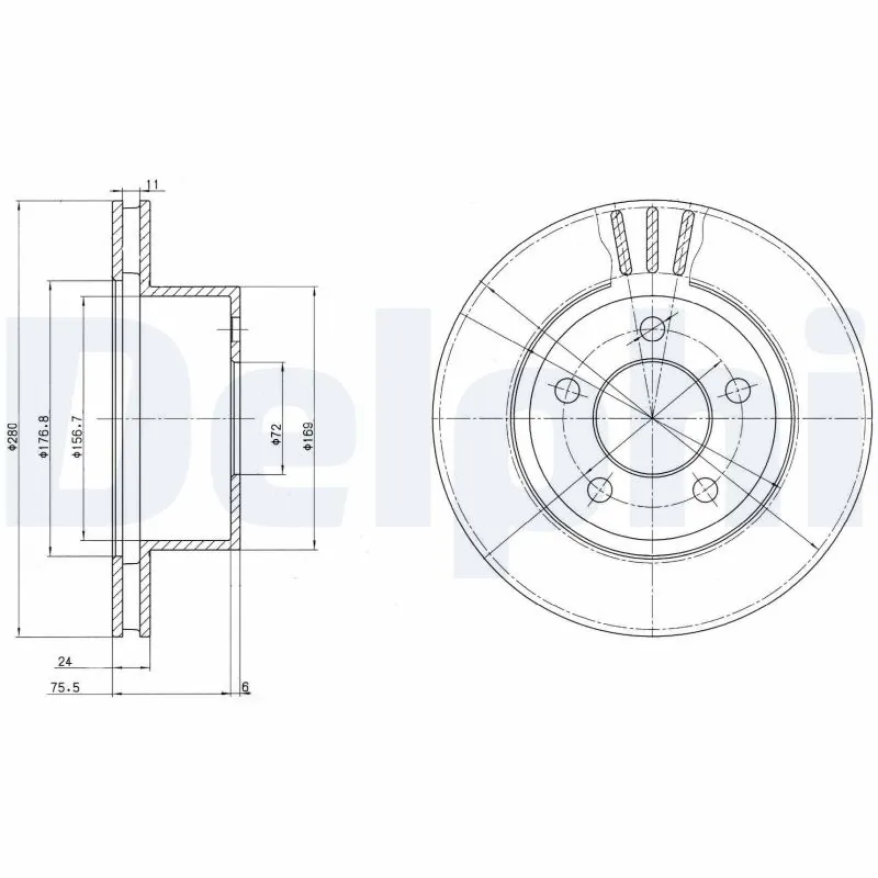 DELPHI BG3533