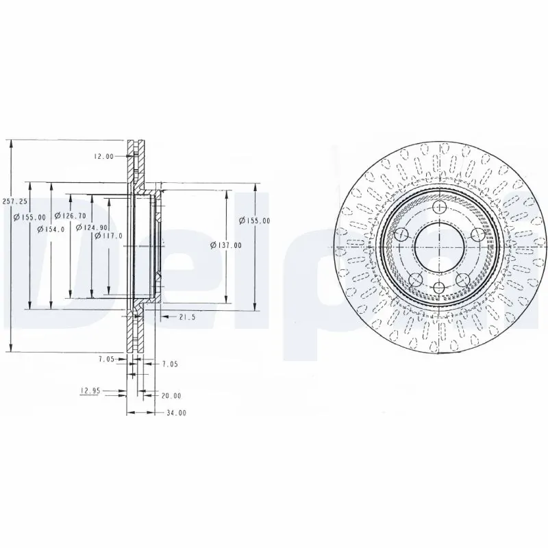 DELPHI BG3222