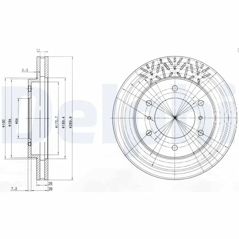 DELPHI BG3812