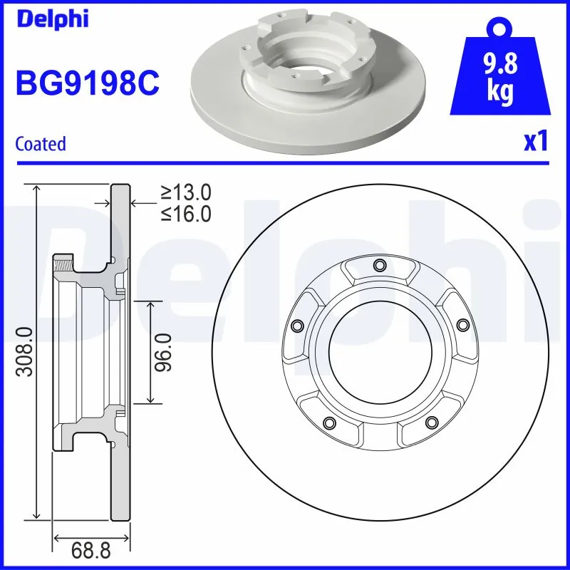 DELPHI BG9198C