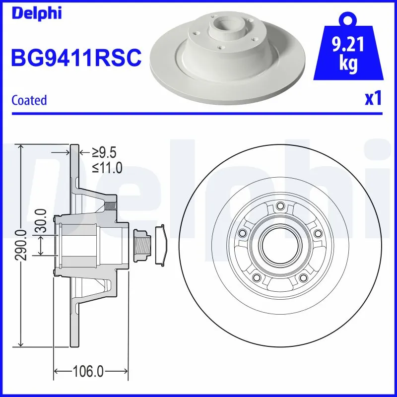 DELPHI BG9411RSC