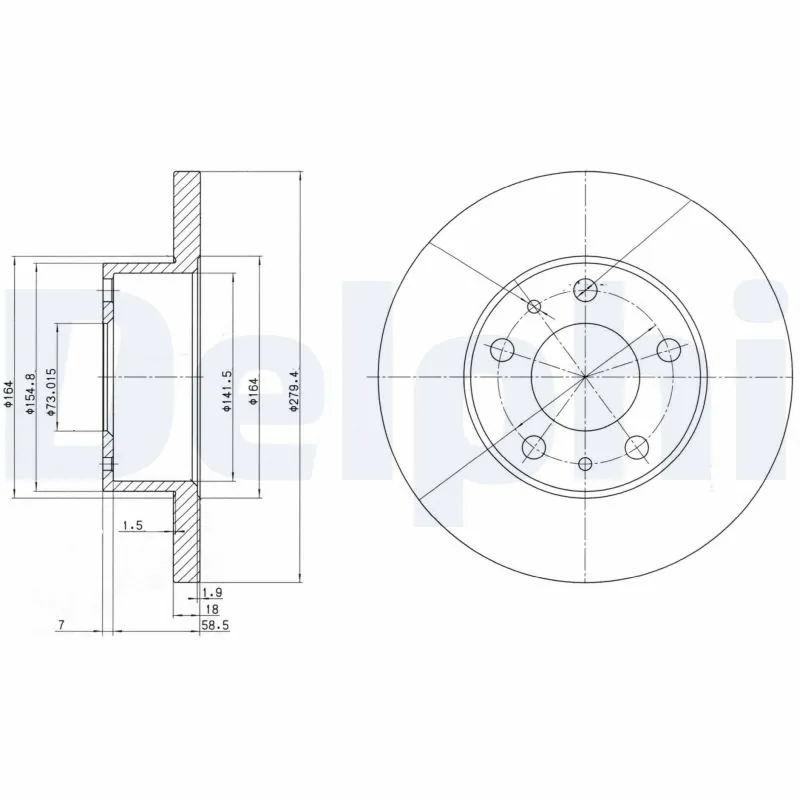DELPHI BG2845