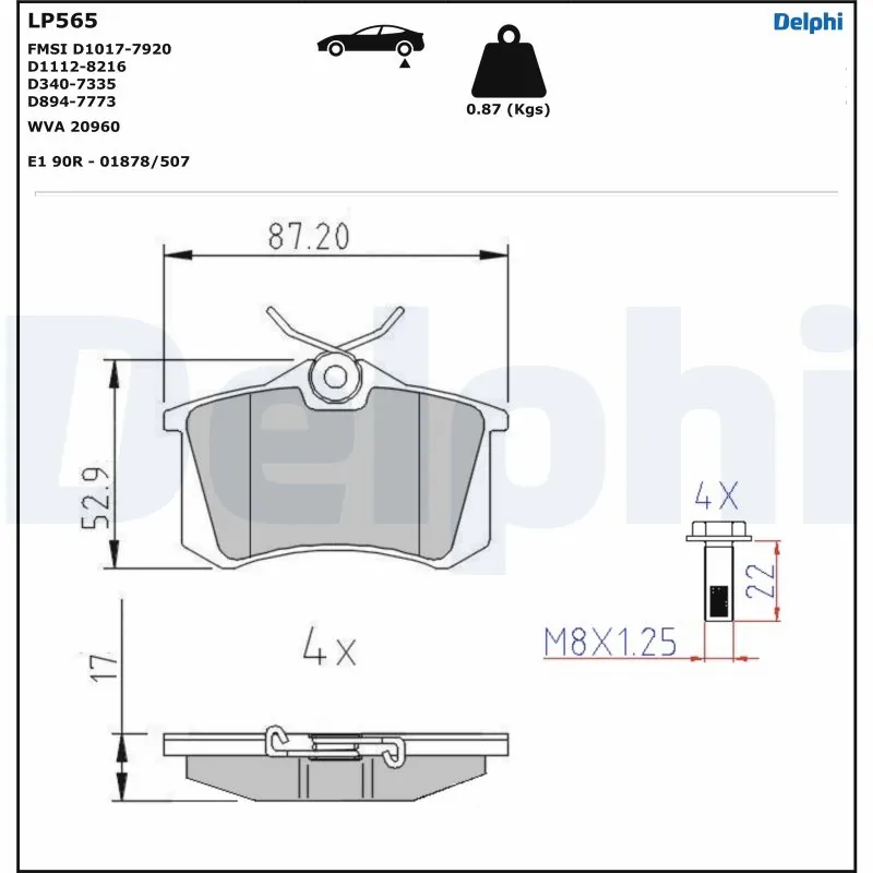 DELPHI LP565