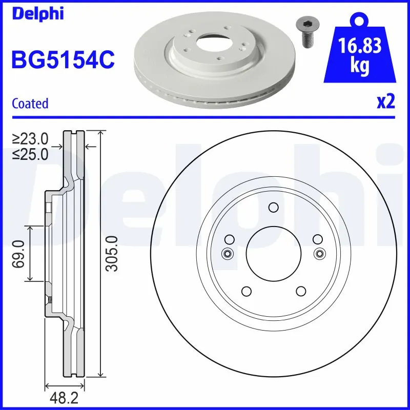 DELPHI BG5154C
