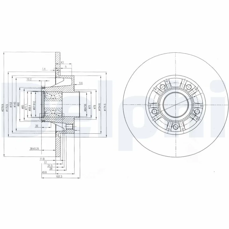 DELPHI BG9031RS