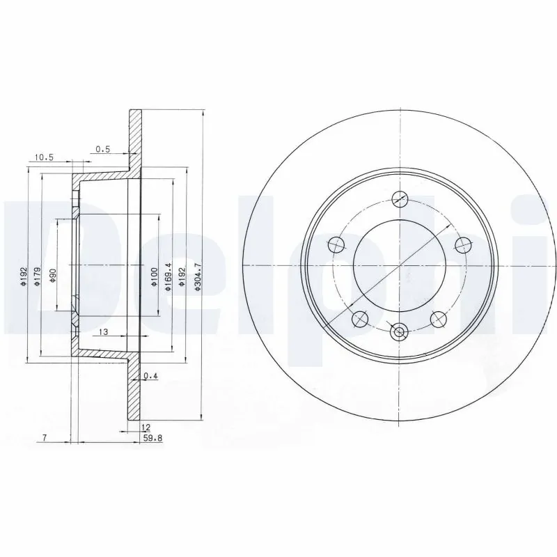 DELPHI BG3681