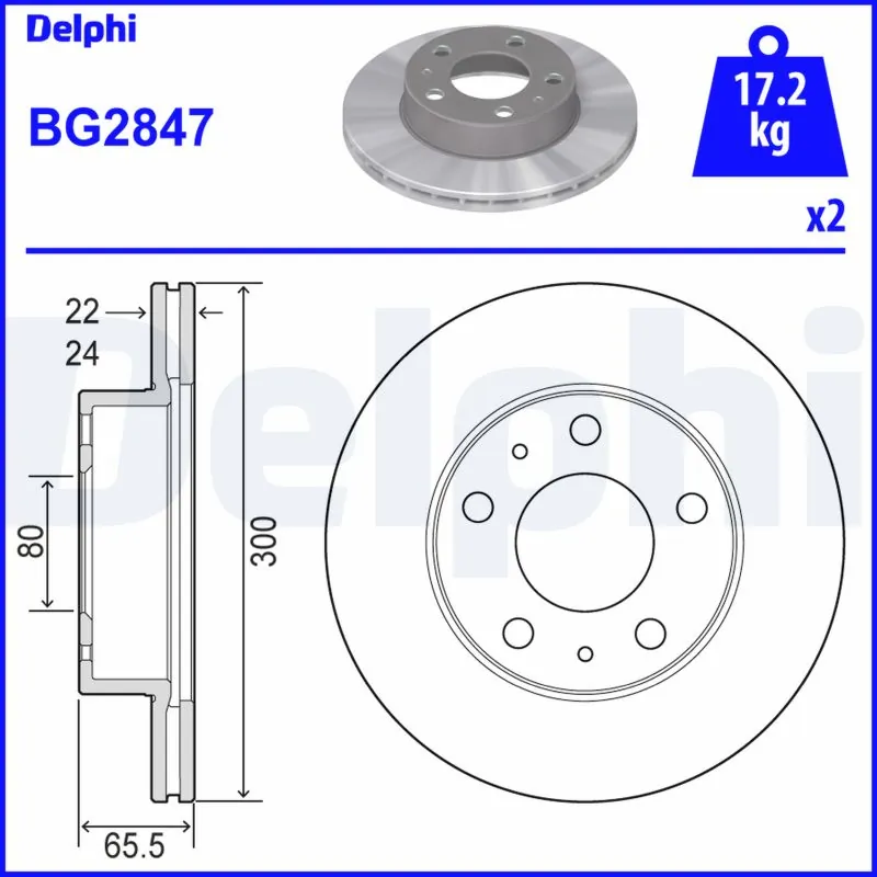 DELPHI BG2847