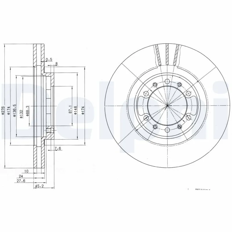 DELPHI BG3099