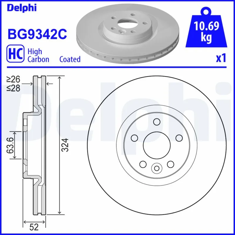 DELPHI BG9342C