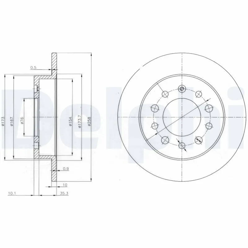DELPHI BG3862