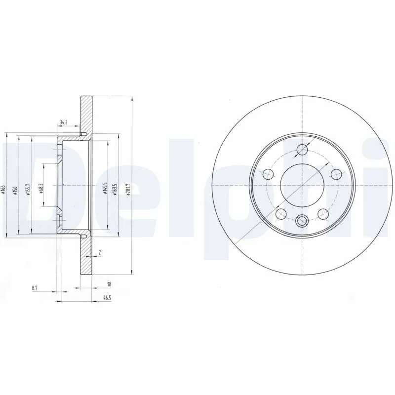 DELPHI BG3415