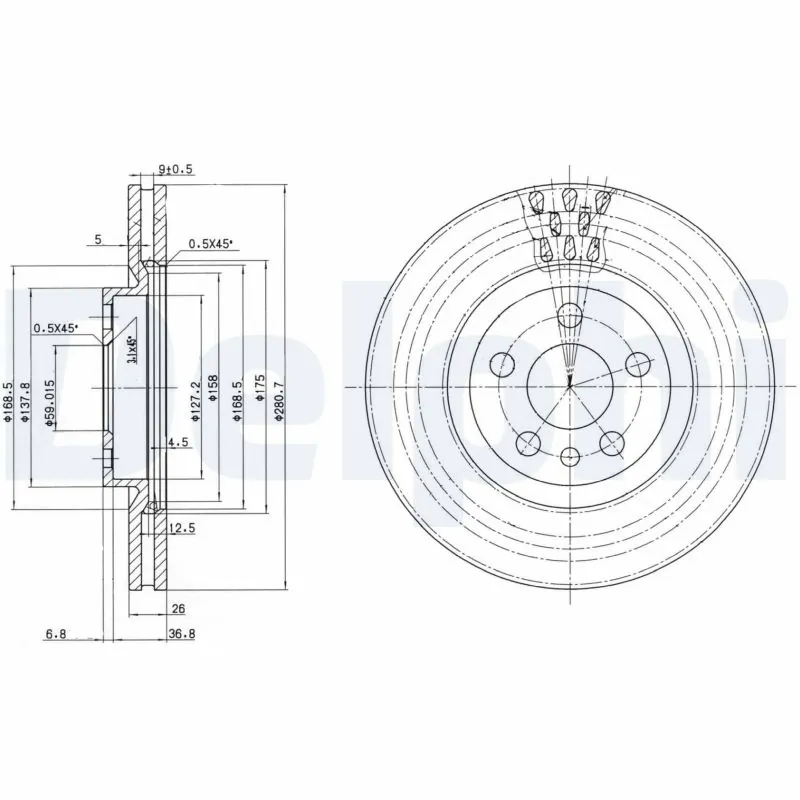 DELPHI BG2844