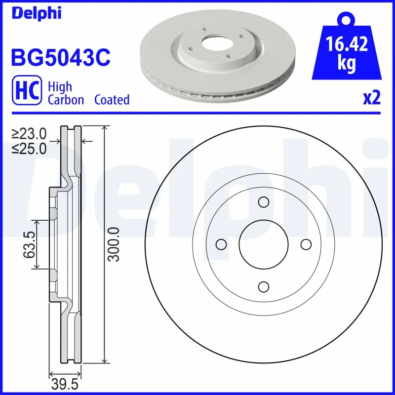DELPHI BG5043C