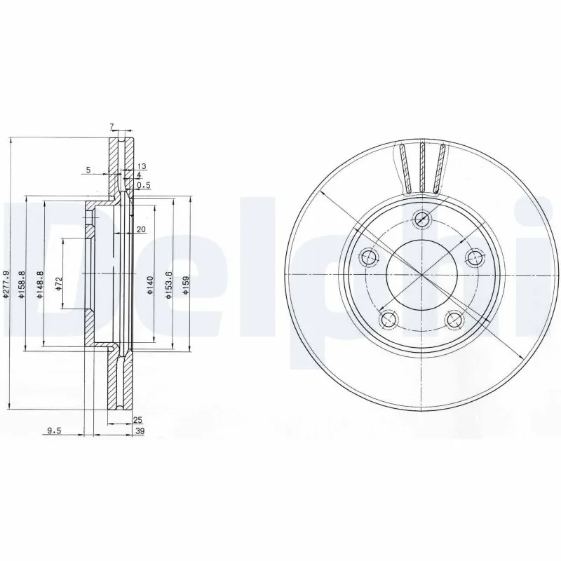 DELPHI BG3927
