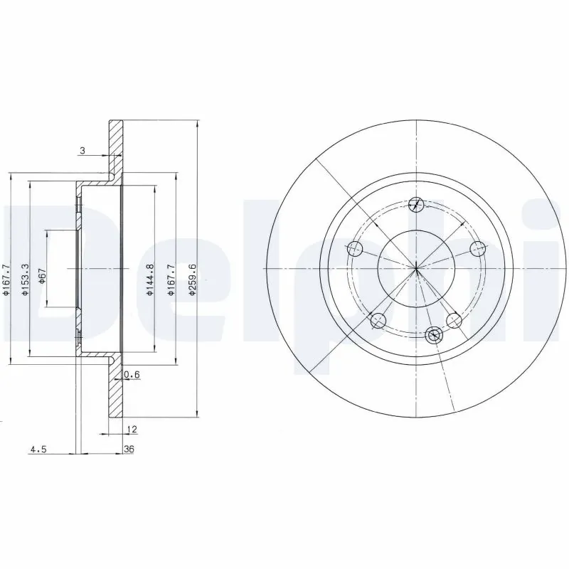 DELPHI BG3394