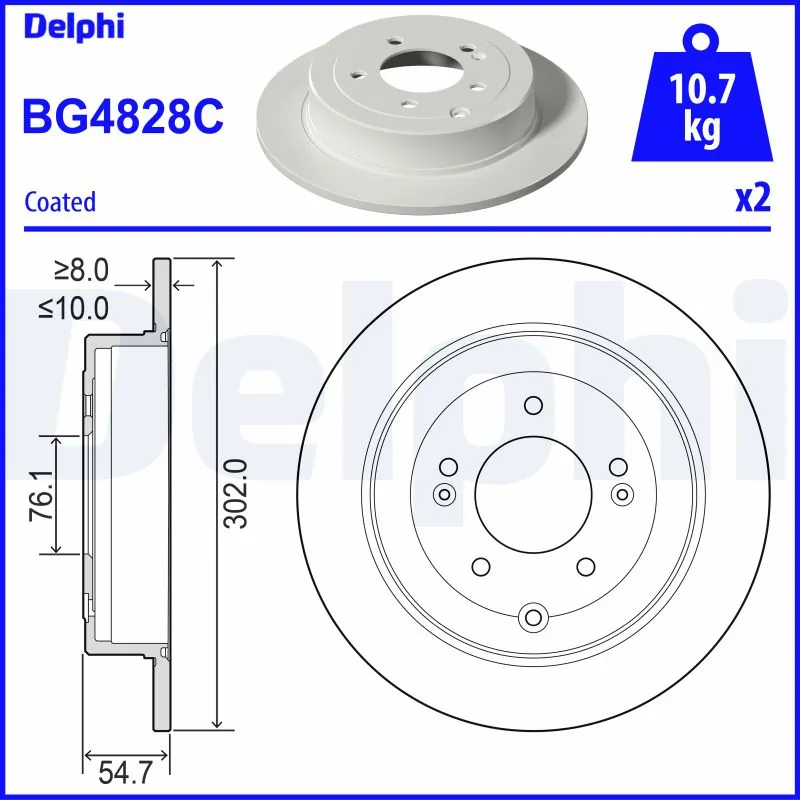 DELPHI BG4828C