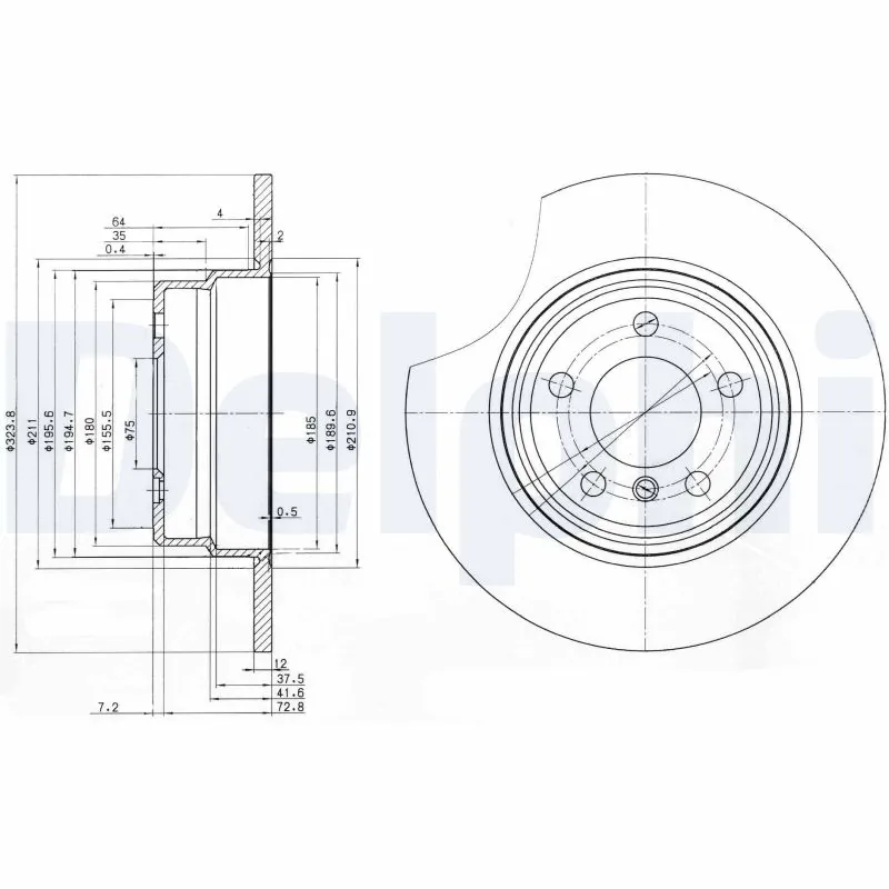 DELPHI BG3629