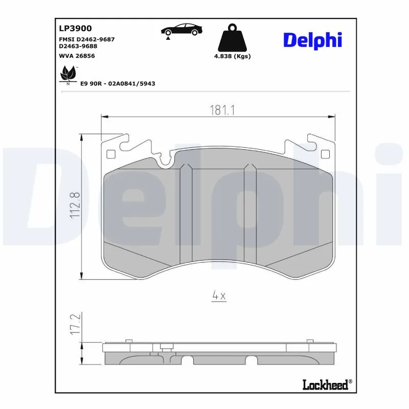 DELPHI LP3900