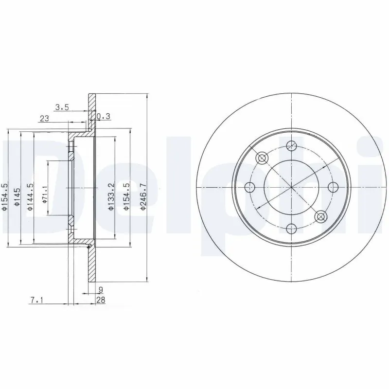 DELPHI BG3653