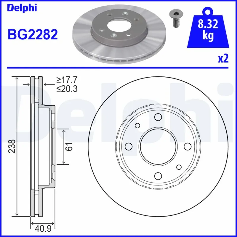 DELPHI BG2282
