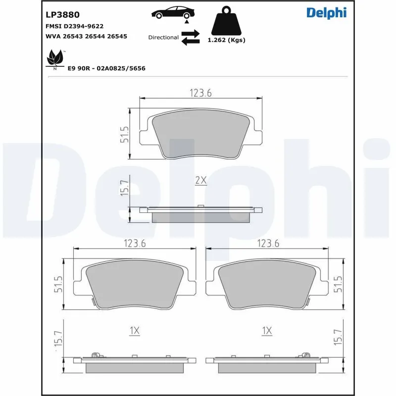 DELPHI LP3880