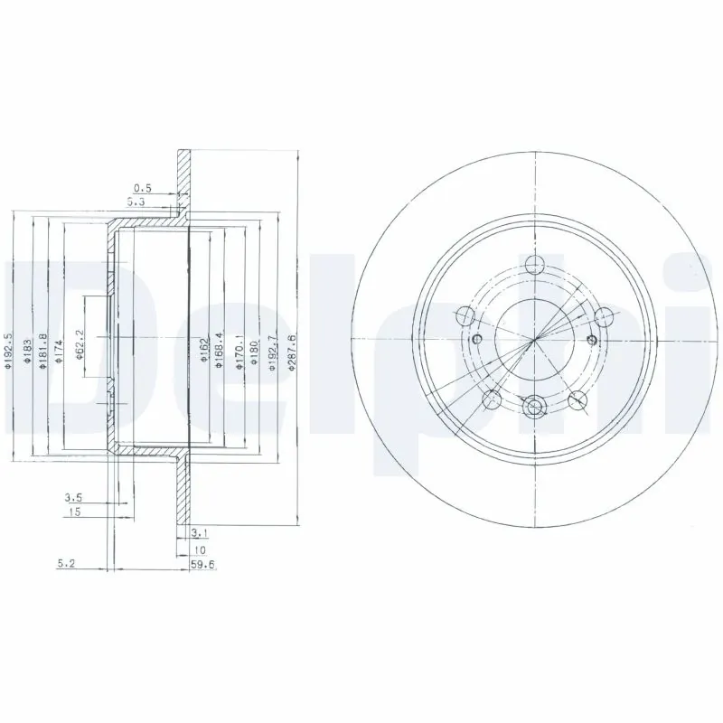 DELPHI BG3183