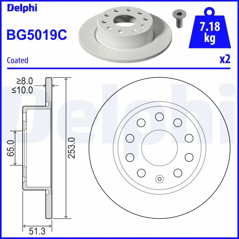 DELPHI BG5019C