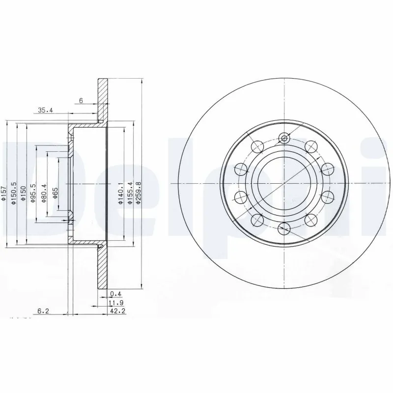DELPHI BG3890C