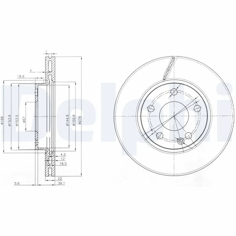 DELPHI BG3845C