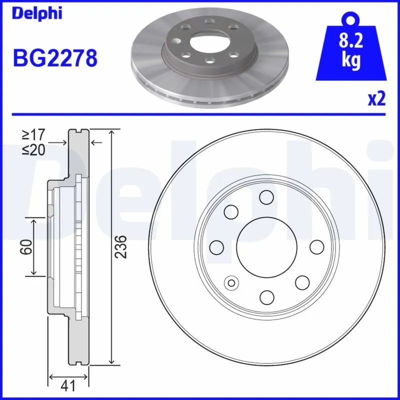 DELPHI BG2278