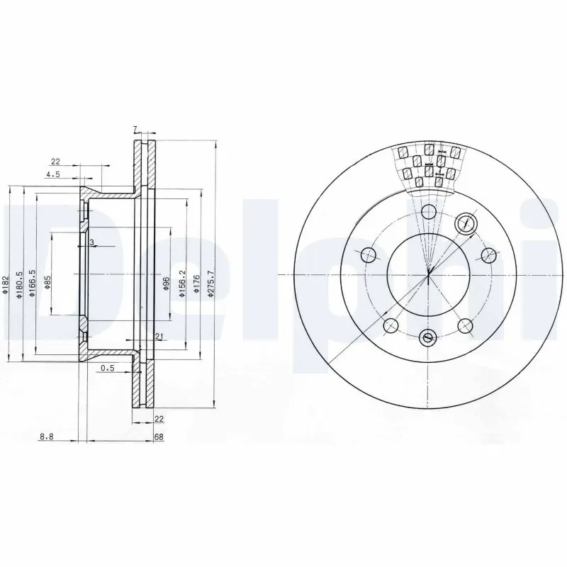 DELPHI BG3236