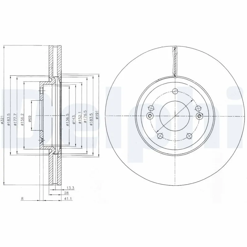DELPHI BG9056C