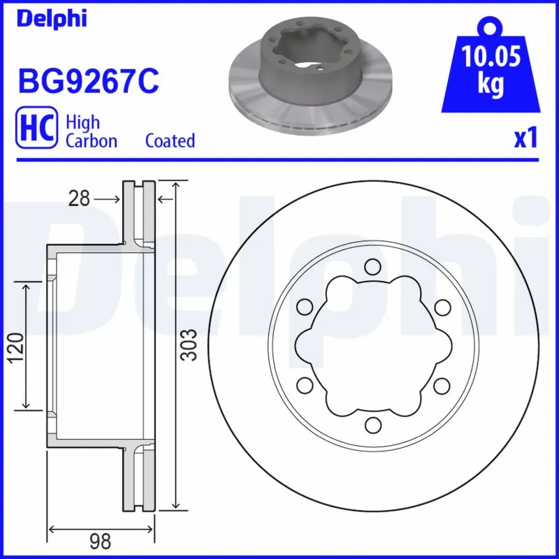 DELPHI BG9267C