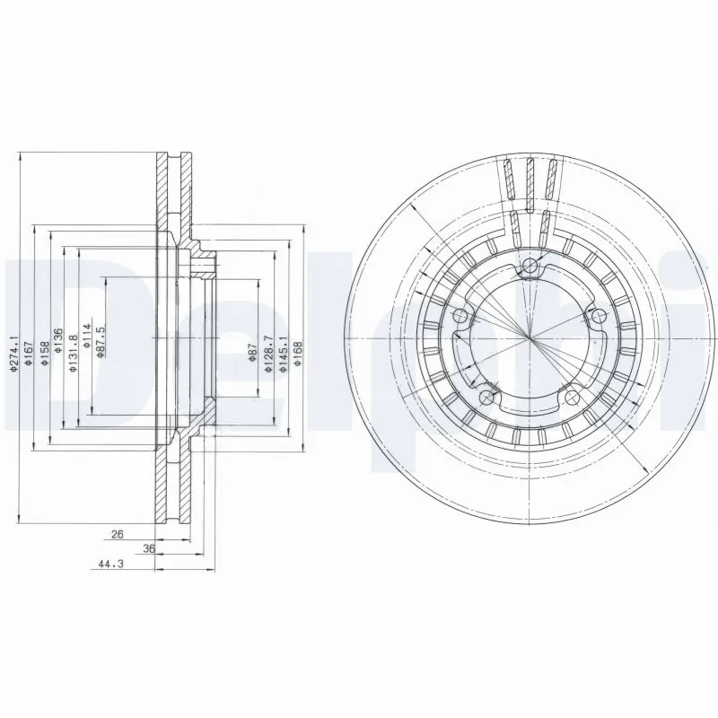 DELPHI BG4134