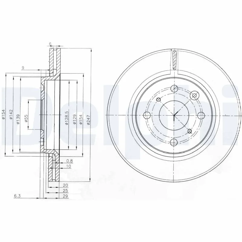 DELPHI BG3976