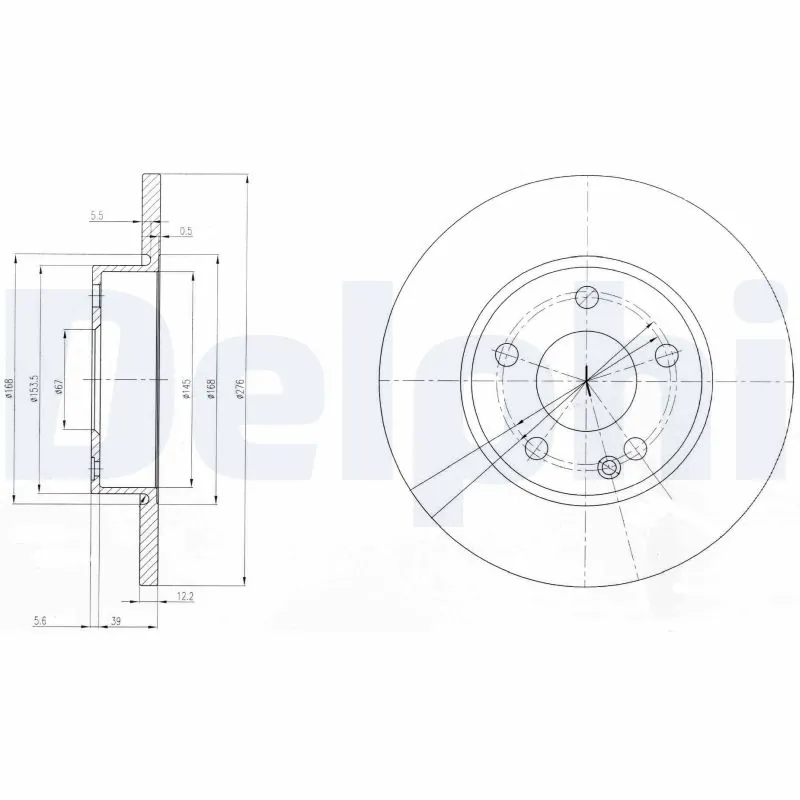 DELPHI BG3840
