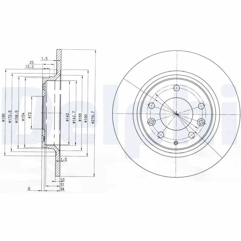 DELPHI BG3875C